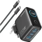 Anker Ladeger&auml;t 3 USB-Ports 100 W Power Delivery 3.1 Schwarz