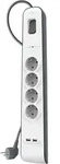 Belkin Surge Protector 4 Steckdosen 2 Meter 2x USB