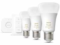 Philips Hue 929002468403, Philips Hue White Ambiance Starter Pack E27 mit 3 Lampen,