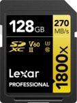 Lexar Professional SDXC 1800x GOLD 128GB 180&nbsp;MB/s