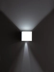 Helestra LED-Wandau&szlig;enleuchte SIRI 44 10x10cm schwarz A28242.93 4022671996938