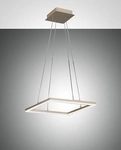 Fabas Luce LED-Pendelleuchte BARD 42x42cm gold 3394-40-225 8019282098164