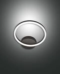 Fabas Luce LED-Wandleuchte GIOTTO 30cm schwarz 3508-21-101 8019282508069