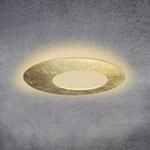 Escale LED-Wand-/Deckenleuchte BLADE OPEN 79cm Blattgold 90180409 4011895492890