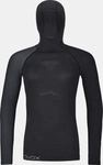 Ortovox 5000016, ORTOVOX Damen Shirt 120 Comp Light Hoodie schwarz | L