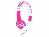 Junior Headphones - Pokemon Pokeball Pink