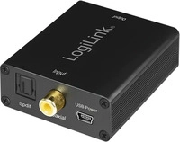 LogiLink CA0101, LogiLink Coaxial and Toslink to analog L/R and 3.5 mm jack audio