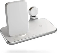ZENS ZEDC15W/00, ZENS Aluminium 4 in 1 Stand Wireless Charger 45W USB PD white