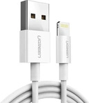 UGREEN 20728, UGREEN US155 USB-A / Lightning MFi 2.4A cable - 1m - white
