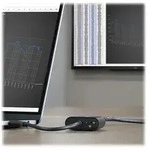 USB-C to VGA Adapter with Presentation Mode Switch - 1920x1200 - external video