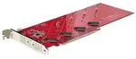 Quad M.2 PCIe Adapter Card x16 Quad NVMe or AHCI M.2 SSD to PCI Express 4.0 Up to