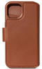 Leather Detachable Wallet iPhone 15 - Tan