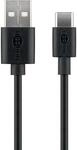 Pro USB-A USB-C - 0.5m - USB 2.0 - Schwarz