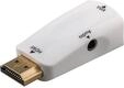 Pro Compact HDMI/VGA adapter incl. audio gold-plated