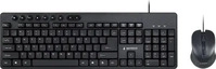Gembird KBS-UM-04, Gembird KBS-UM-04 - keyboard and mouse set - US - black - Tastatur