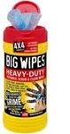 Heavy duty cleaning wipes, 80 pcs
