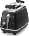 DeLonghi CTOV 2103.BK, DeLonghi Toaster Icona Vintage CTOV 2103.BK