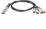 40GBase direct attach cable - 1 m - Schwarz - 1m