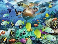 Ravensburger 100095, Ravensburger Underwater Paradise 150p