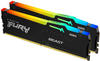 Kingston KF564C32BBEAK2-64, Kingston FURY Beast RGB DDR5-6400 - 64GB - CL32 -...