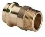 Sanpress transition 22 x 1/2" sleeve/nipple gunmetal