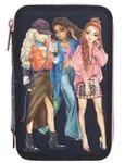 TOPModel Triple Pencil Case CITY GIRLS