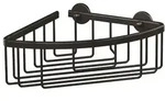 Aluxx Black corner basket self-adhesive