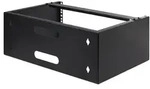 WALLMOUNT4 4U Wall Mount Network Rack - 14 Inch Deep (Low Profile) - 19" Patch Panel