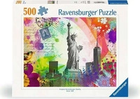 Ravensburger 12000368, Ravensburger New York Postcard