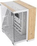 Corsair CC-9011284-WW, Corsair 6500X - White/Bamboo Wood - Geh&auml;use - Miditower...