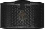 MANBY DECKENLEUCHTE E27 SCHWARZ