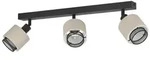 ROSLEY SPOT RAIL L430 3XE14 SCHWARZ/LEINEN
