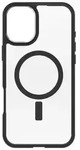 React MagSafe Apple iPhone 16 Plus Black Crystal - clear/black