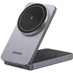 2-In-1 Magnetic Wireless Charger Grey