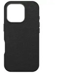 Symmetry Cactus Leather Apple iPhone 16 Pro Noir Ash - black