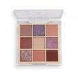 Makeup Revolution Ultimate Nudes Eyeshadow Palette, Light, 9 Shades, 8.1 g