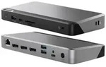 MX3 TripleDisplay - docking station - USB-C - 3 x DP++ - GigE
