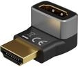 Pro Plus - HDMI - Angled Adapter 90&deg; Vertical - Black