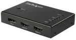 4 Port HDMI Video Switch - 3x HDMI & 1x DisplayPort - 4K 60Hz - video/audio switch -