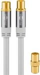 Pro TV antenna cable (135 dB) 4x shielded 10 m