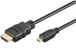 HDMI - Micro HDMI 2.0 - 1m - Schwarz