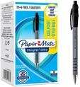 Paper Mate Flexgrip Ultra-Druckkugelschreiber | mittlere Spitze (1,0 mm) | schwarz 
