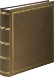 Hama 7163, Hama "London" Jumbo Album 30x30 cm 80 White Pages brown