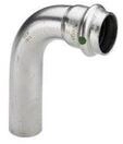 Viega Sanpress Inox bend 90&deg; 54 Stainless steel/bright 435769
