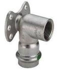 Viega Sanpress Inox deck angle 15 mm x 1/2" stainless steel