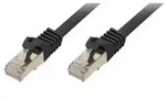 BASIC-S patch cable - 3 m - black - Schwarz - 3m