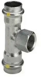 Sanpress Inox Tee 28mm x 3/4" x 28mm stainless steel