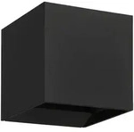 CALPINO 3 outdoor wall lamp 2L black