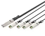 40GBase direct attach cable - 5 m - Schwarz - 5m
