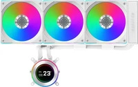 Lian Li G89.GHS2LCD36RW.00, Lian Li Hydroshift II LCD-C 360CL White -